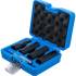 Jeu de Douilles Spéciales Articulées 3 pcs - Six Pans 17-19-21 mm - 12,5 mm (1/2) - Puissance et Précision - D-Work