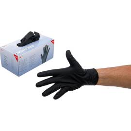 Boîte de Gants Jetables Nitrile XL 100 pcs - Adhérence Supplémentaire - Protection et Confort - D-Work