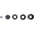 Jeu de Douilles Spéciales Articulées 3 pcs - Six Pans 17-19-21 mm - 12,5 mm (1/2 ) - Puissance et Précision - BGS