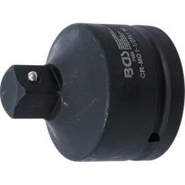Adaptateur Clé à Douille à Choc - Femelle 38 mm (1-1/2), Mâle 25 mm (1) - Acier Résistant - Compatibilité et Robustesse - D-Work