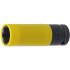 Douille à Choc Ultra Mince 15 mm - Empreinte Carré Femelle 12,5 mm (1/2 ) - Protection Intégrée, Haute Précision - BGS