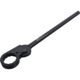 Clé Annulaire à Cliquet 65 mm - Acier, Ergonomique et Pratique, Zones Difficiles - D-Work