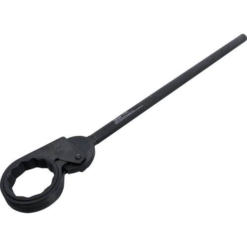 Clé Annulaire à Cliquet 85 mm - Acier, Ergonomique et Pratique, Zones Difficiles - D-Work