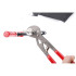 Pince Multiprise 250 mm - Réglage Automatique - Prise Ferme et Polyvalente - BGS