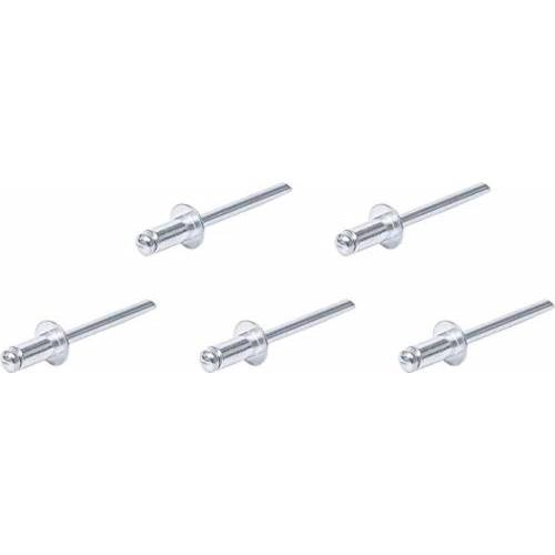 Assortiment de Rivets Pop Ø4,8 mm - 50 Pièces - Acier, Résistants et Pratiques - BGS