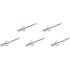 Assortiment de Rivets Pop Ø4,8 mm - 50 Pièces - Acier, Résistants et Pratiques - BGS