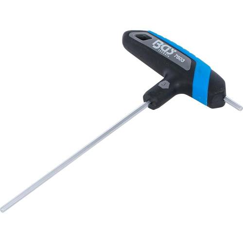Tournevis à Poignée en T 3 mm - Six Pans Femelle - Précision et Confort d Utilisation, Acier - D-Work