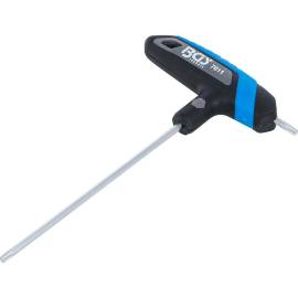 Tournevis à Poignée en T T15 - Profil Torx - Prise Ergonomique et Contrôle Optimal, Acier, Zones Difficiles - D-Work