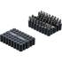 Jeu d'Embouts Courts 6,3 mm (1/4) - 33 pcs, Profils Variés - Polyvalence et Précision, Acier, Zones Difficiles - D-Work