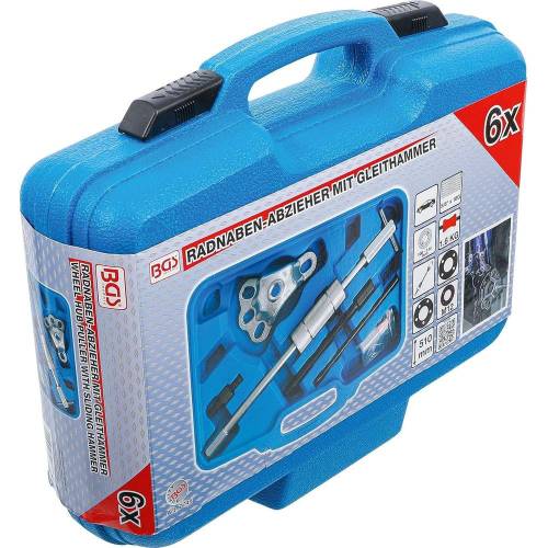 Arrache Moyeu à Inertie 6 pcs - Outil Robuste en Acier - Démontage Facile et Sécurisé, Pro - D-Work