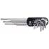 Jeu de Clés Allen Extra Longues 9 pcs TS10 - TS50 - Profil Torx Plus - Précision et Confort d Utilisation - D-Work