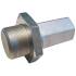 Adaptateur pour Masse à Inertie - Dimensions 56x56x30 mm - Compatible Art. 7772 - BGS