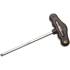 Poignée T 6,3 mm (1/4 ) 230 mm - Acier, Ergonomique et Robuste - - BGS