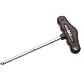 Poignée T 6,3 mm (1/4) 230 mm - Acier, Ergonomique et Robuste - D-Work
