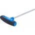 Poignée T 6,3 mm (1/4) 230 mm - Acier, Ergonomique et Robuste - D-Work
