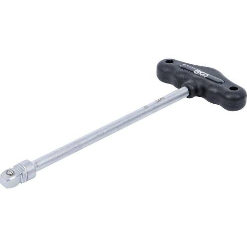 Poignée en T 230 mm - Poussée Basculant 12,5 mm (1/2) - Ergonomique et Robuste, Acier - D-Work