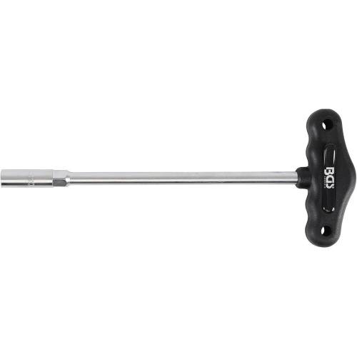 Clé à Douille en T Six Pans 10 mm - Acier Résistant - Prise Ferme et Confort d Utilisation - BGS
