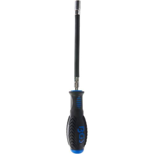 Tournevis Six Pans Flexible 6 mm - Précision et Accessibilité, Acier, Zones Difficiles - D-Work