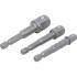 Tournevis Porte-Embouts avec Tige Flexible 6,3 mm - Précision et Accessibilité, Acier, Zones Difficiles - D-Work