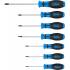Jeu de 7 Tournevis Profil T Torx T10-T40 - Acier, Perçage Central - Précision et Confort d Utilisation - BGS
