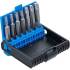 Jeu de 7 Tournevis Profil T Torx T10-T40 - Acier, Perçage Central - Précision et Confort d Utilisation - D-Work