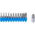Jeu d'Embouts 6,3 mm (1/4) - Profil Torx, 11 pcs - Précision et Polyvalence, Acier - D-Work