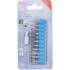 Jeu d'Embouts 6,3 mm (1/4) - Profil Torx, 11 pcs - Précision et Polyvalence, Acier - D-Work