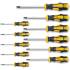 Jeu de Tournevis Profil en T Torx 11 Pièces T6-T40 - Acier Résistant, Perçage Frontal - Précision et Confort d Utilisation - BGS
