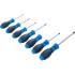 Jeu de Tournevis Profil T Torx T10-T40 - 7 pcs - Acier Résistant - Précision et Confort d Utilisation - D-Work