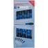 Jeu de Tournevis Profil T Torx T10-T40 - 7 Pièces - Acier Résistant - Précision et Confort d Utilisation - BGS