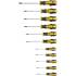 Jeu de Tournevis Profil en T Torx 11 pcs T6-T40 - Acier Résistant, Perçage Frontal - Précision et Confort d Utilisation - D-Work