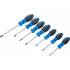 Jeu de Tournevis Profil T Torx T10-T40 - 7 Pièces - Acier Résistant - Précision et Confort d Utilisation - BGS
