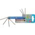 Jeu de Clés Repliables Profil en T Torx T6-T20 - 7 Pièces - Compact et Pratique pour Mécanique - BGS