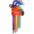 Jeu de Clés Repliables Profil en T Torx T6-T20 - 7 Pièces - Compact et Pratique pour Mécanique - BGS