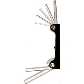 Jeu de Clés Allen 7 pcs 2,5-10 mm - Acier Résistant - Précision et Polyvalence, Pro - D-Work