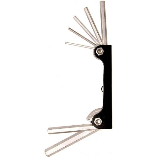 Jeu de Clés Allen 7 Pièces 2,5-10 mm - Acier Résistant - Précision et Polyvalence - BGS