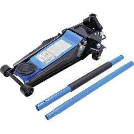 Cric Rouleur Hydraulique 2,5 t - 40,9x20,2x80,6 cm - Acier Robuste, Levage Facile et Sécurisé - BGS