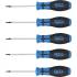 Tournevis Profil T8 Torx - Lame 80 mm - Acier, Précision et Durabilité - Zones Difficiles - D-Work