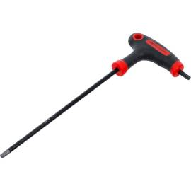 Tournevis Profil Torx T27 - Poignée en T Ergonomique - Précision et Confort d Utilisation, Acier - D-Work