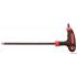 Tournevis Profil Torx T15 avec Poignée en T - 19,4 cm x 7,9 cm x 2,2 cm - Poignée Ergonomique, Perçage Frontal Optionnel - - BGS
