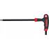 Tournevis Poignée en T 10 mm - Six Pans Intérieurs - Prise Ergonomique et Contrôle Optimal, Acier - D-Work