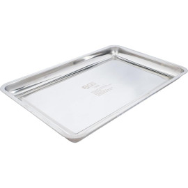 Bac de Collecte 9L 60 x 40 cm - Acier Inoxydable - Résistant et Facile à Nettoyer, Pro - D-Work