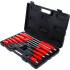 Jeu de Tournevis 12 pcs - 25,7 x 6,3 x 38,8 cm - Acier, Poignées Ergonomiques - Polyvalence et Précision - D-Work