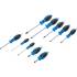 Jeu de Tournevis 10 pcs - Acier, Manche Antidérapant - Polyvalence et Précision, Pro - D-Work