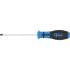 Tournevis Fente 3,2 mm - Lame 75 mm, Manche Hexagonal Mâle - Précision et Confort - BGS