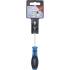 Tournevis Fente 3,2 mm - Lame 75 mm, Manche Hexagonal Mâle - Précision et Confort - BGS