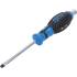 Tournevis Fente 6 mm - Lame 100 mm, Manche Hexagonal Mâle - Précision et Confort d Utilisation - BGS