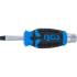 Tournevis Fente 6 mm - Lame 38 mm, Manche Hexagonal Mâle - Précision et Confort - BGS