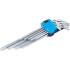 Jeu de Clés Allen Extra Longues Profil T Torx T10-T50 - 9 pcs - Précision et Accessibilité Optimale - D-Work