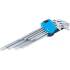 Jeu de Clés Allen Extra Longues Profil T Torx T10-T50 - 9 pcs - Précision et Accessibilité Optimale - D-Work